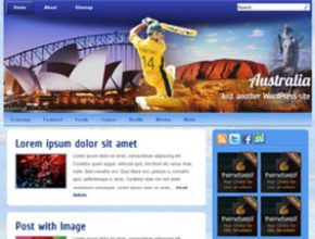 australia wordpress theme