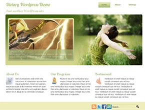 dietary wordpress theme