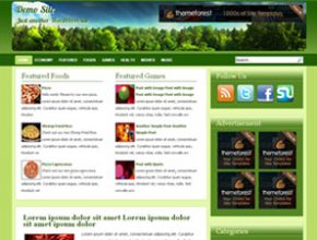 green land wordpress theme