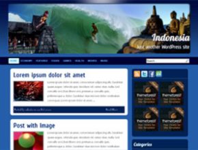 Indonesia free wordpress theme