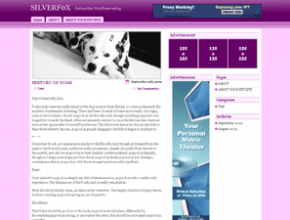 Purple Mind wordpress theme