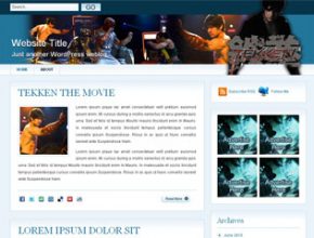 Tekken Wordpress Theme